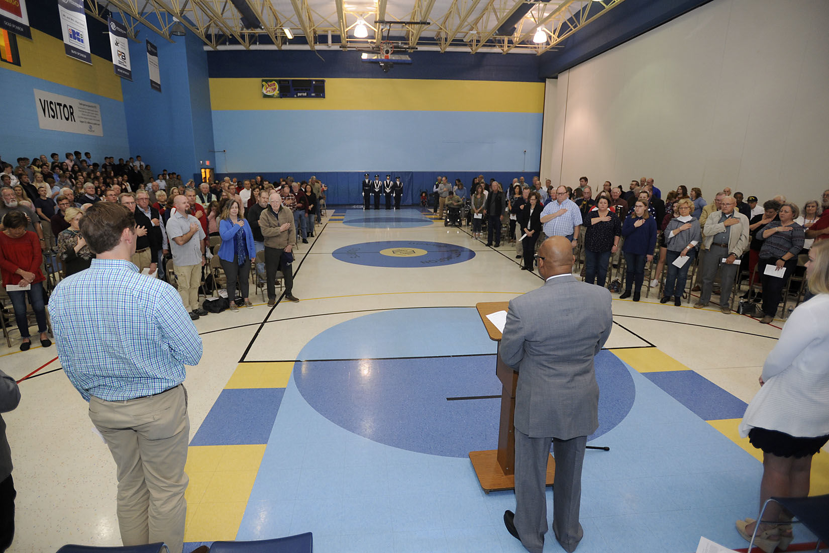 Veterans Day Ceremony at the Boys and Girls Club